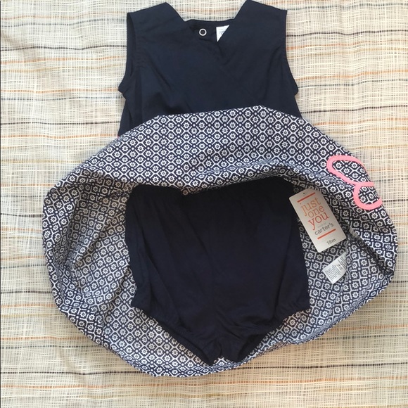 18 month navy and white dress - Picture 4 of 4